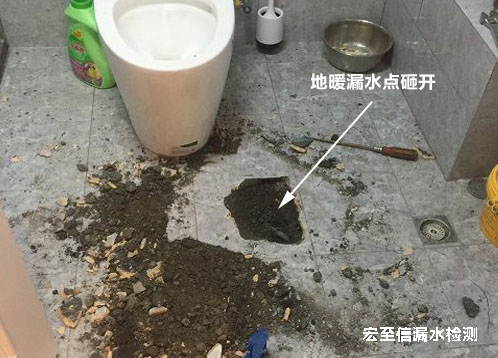 膠州衛(wèi)生間地暖漏水檢測(cè)